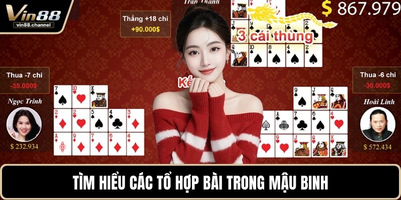 Tìm hiểu các tổ hợp bài trong mậu binh